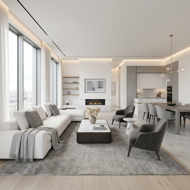 Apartament inwestycyjny Spot Zator — nowoczesne wnętrze